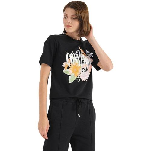 Vêtements Femme Débardeurs / T-shirts sans manche Converse Desert Floral Noir