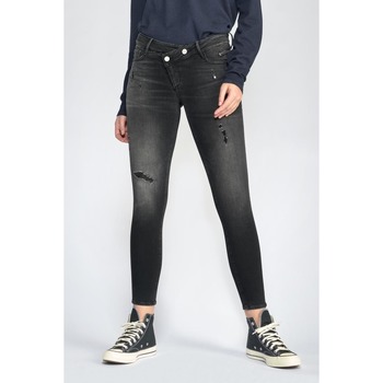 Vêtements Femme Jeans Le Temps des Cerises Meteors pulp slim 7/8ème jeans noir Noir