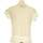 Vêtements Femme T-shirts & Polos Puma top manches courtes  36 - T1 - S Blanc Blanc