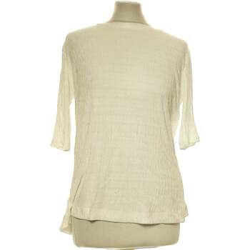 Vêtements Femme Lauren Ralph Lau Zara top manches courtes  40 - T3 - L Blanc Blanc