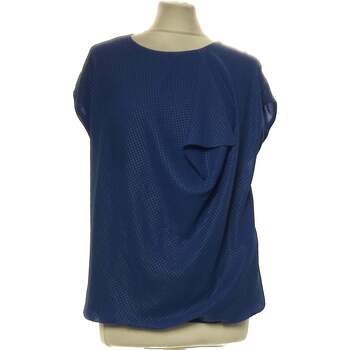 Vêtements Femme T-shirts monochrome & Polos Morgan top manches courtes  36 - T1 - S Bleu Bleu