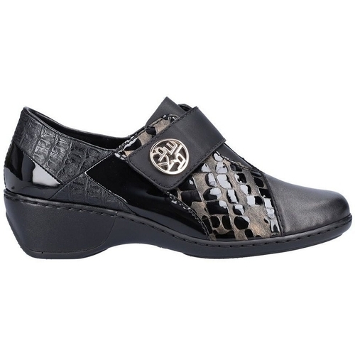 Chaussures Femme Mocassins Rieker 47161 Noir