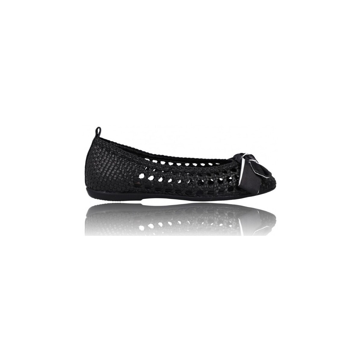 Chaussures Femme Ballerines / babies Wonders Zapatos Bailarinas Planas para Mujer de  Bow CH-1001 Noir