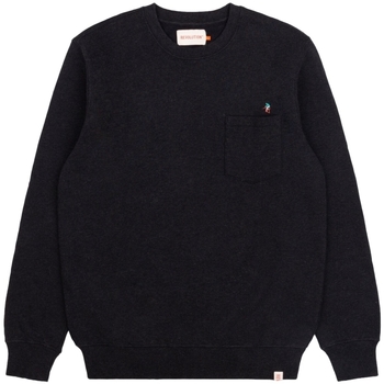 Revolution Regular Crewneck Sweatshirt 2731 - Black Noir