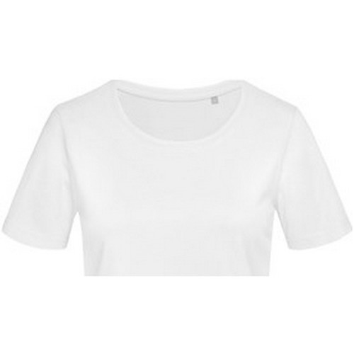 Vêtements Femme T-shirts pants manches longues Stedman Lux Blanc