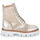 Chaussures Femme Boots Fru.it PARK PANNA Beige / Doré