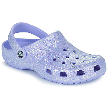 Chaussures Femme Sabots Crocs CLASSIC GLITTER CLOG Violet