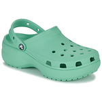 crocs classic clog re girls grade school clogs shoes green pink