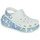 Chaussures Femme Sabots Dzieci Crocs CLASSIC CRUSH BUTTERFLY CLOG Blanc / Bleu