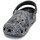 Chaussures Sabots Crocs CLASSIC TOPOGRAPHIC CLOG Noir / Blanc