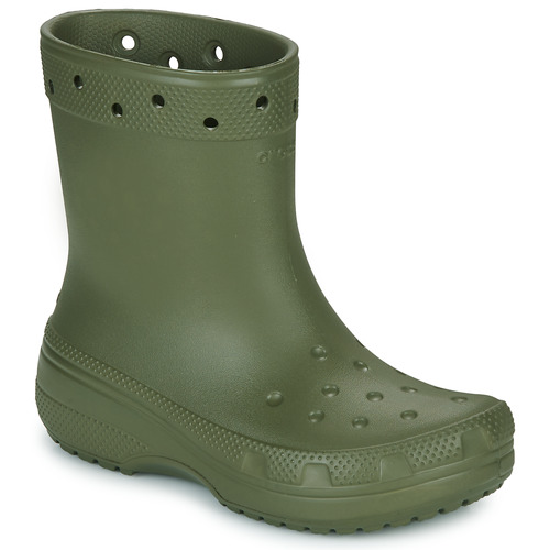 Chaussures Femme Bottes de pluie Crocs 206750-7HD CLASSIC RAIN BOOT Kaki