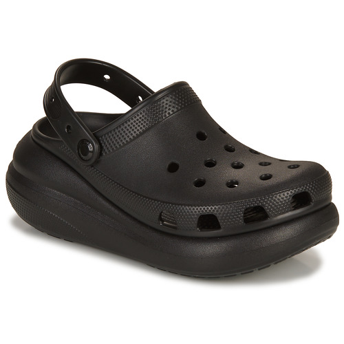 Chaussures Femme Sabots bain Crocs CLASSIC CRUSH CLOG Noir
