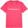 Vêtements Femme T-shirts manches courtes Converse Glossy Wordmark Rose
