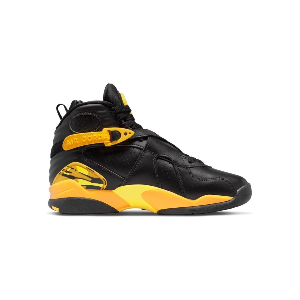 Chaussures Femme Baskets montantes Nike Air Jordan 8 Retro Noir