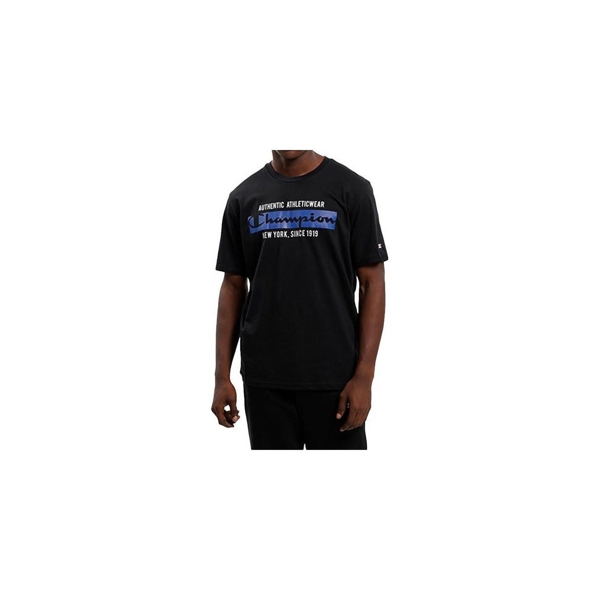 Vêtements Homme T-shirts manches courtes Champion 217997KK001 Noir