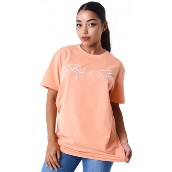 Vêtements Débardeurs / T-shirts sans manche Project X Paris Tee shirt  paris Unisex orange 1910076 PC2W Orange