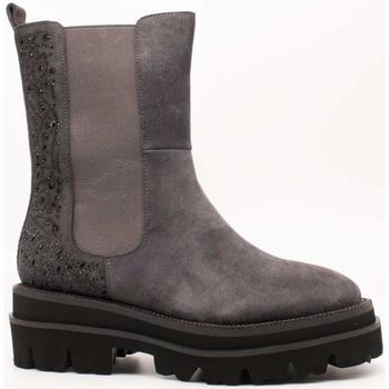 Chaussures Femme Bottines Continuer mes achats  Gris