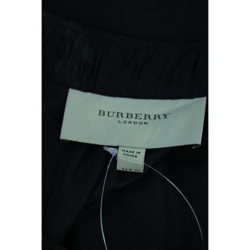Burberry Robe en soie Noir