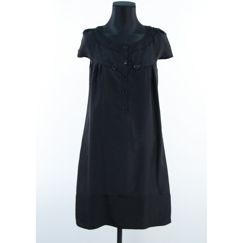 Vêtements Femme Robes cotton Burberry Robe en soie Noir
