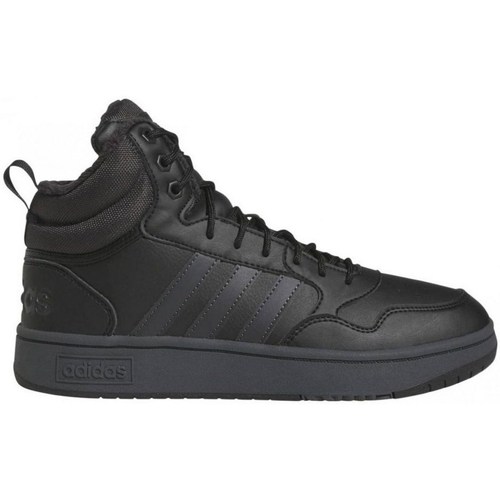 Chaussures Homme Baskets montantes adidas yellow Originals Hoops 30 Mid Wtr Noir