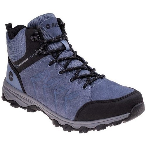 Chaussures Homme Baskets montantes Hi-Tec Helone WP Marine