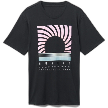 Vêtements Homme T-shirts & Polos Hurley T-shirt  Everyday Horizon Noir
