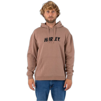 Vêtements Homme Sweats Hurley Sweatshirt à capuche  Fastlane Solid Marron