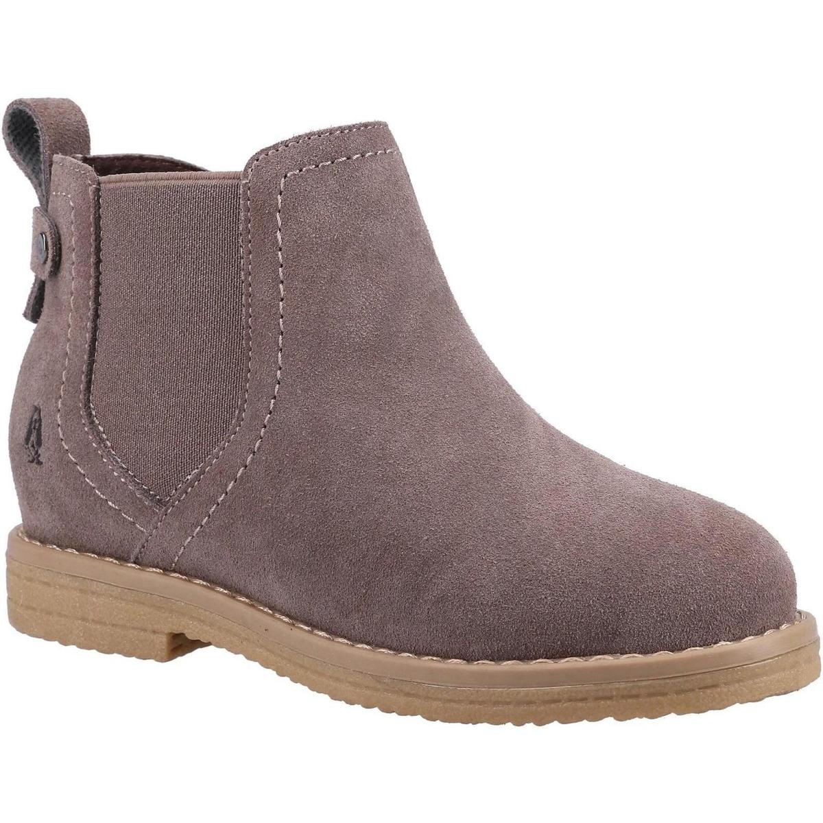 Chaussures Fille Bottes Hush puppies Mini Maddy Gris