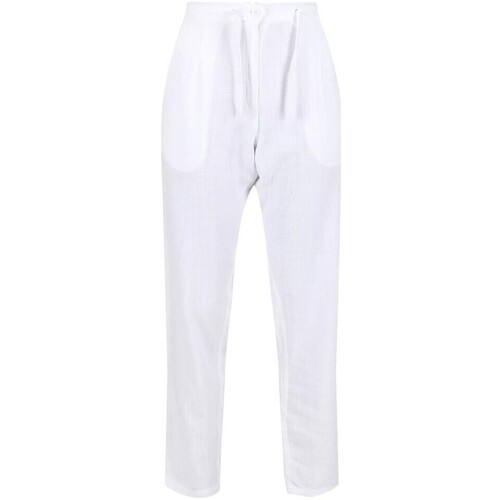Vêtements Femme Pantalons Regatta Maida Blanc