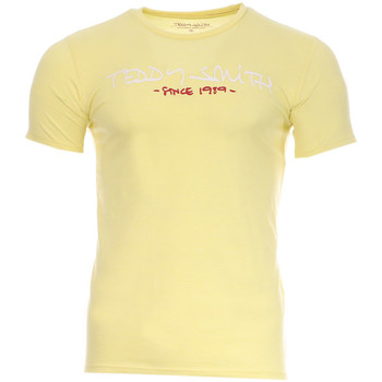 Vêtements Homme T-shirts manches courtes Teddy Smith 11014744D Jaune