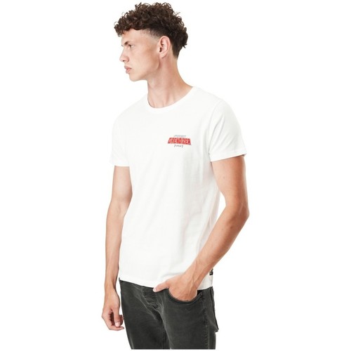 Vêtements Homme T-shirts manches courtes Capslab Tee Shirt Viscose homme en coton Goldorak Blanc