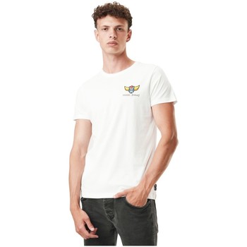 Vêtements Homme T-shirts manches courtes Capslab Tee shirt homme en coton Goldorak Blanc