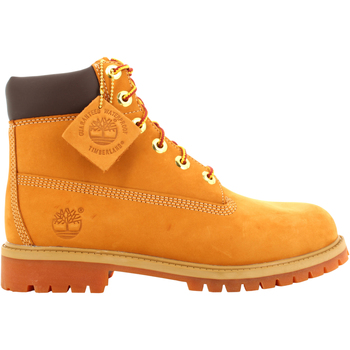 Chaussures Fille Bottes ville Timberland 85T TB 012909 713 Jaune
