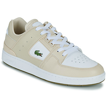 Chaussures Homme Baskets basses Lacoste COURT CAGE Blanc / Beige