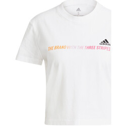 Vêtements Femme T-shirts manches courtes adidas Originals GM5577 Blanc