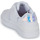 Chaussures Fille Baskets basses Lacoste T-CLIP Blanc / Iridescent