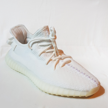 Chaussures Homme Baskets basses Yeezy Father And Sons Triple White - CP9366 - Taille : 44 2/3 Blanc