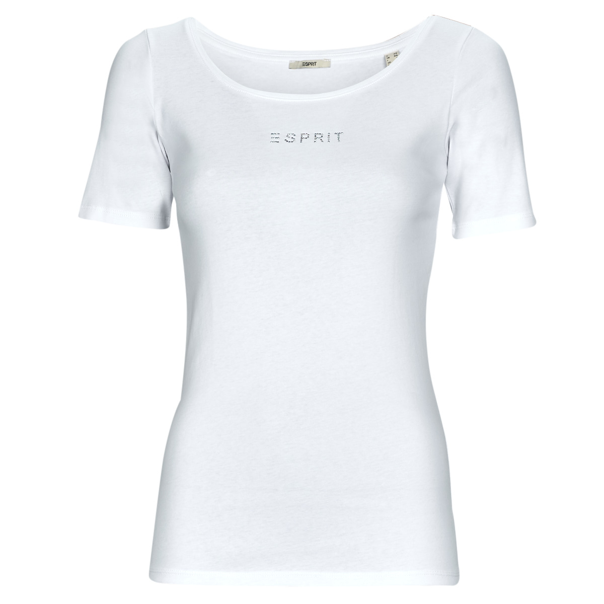 Vêtements Femme Jack Wills Ribbed Scoop Neck Long Sleeve T Shirt TSHIRT SL Blanc