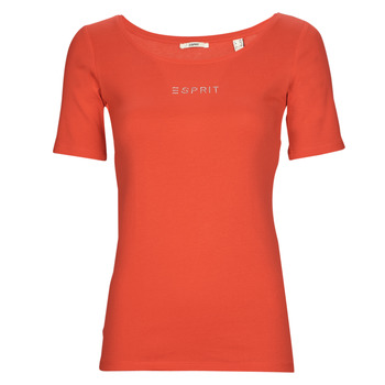 Vêtements Femme T-shirts manches courtes Esprit TSHIRT SL Rouge