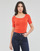 Vêtements Femme Reclaimed Vintage Inspired Summer Party T-shirt i gul TSHIRT SL Rouge