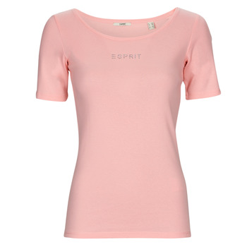 Vêtements Femme T-shirts manches courtes Esprit TEE Rose
