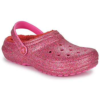 Chaussures Fille Sabots Clog Crocs CLASSIC LINED VALENTINESDAYCGK Rouge