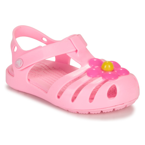 Chaussures Fille crocs kids mini mouse open toe sandals item Crocs ISABELLA CHARM SANDAL T Rose