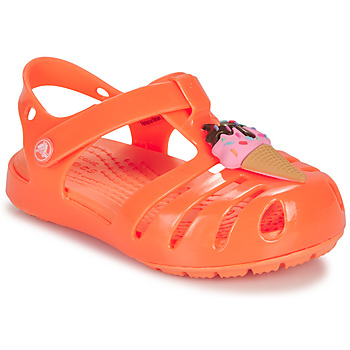 Chaussures Fille Ballerines / Babies Crocs ISABELLA CHARM SANDAL T Orange