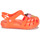 Chaussures Fille Кроксы crocs 34р стелька 22см Crocs ISABELLA CHARM SANDAL T Orange