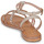 Chaussures Femme Sandales et Nu-pieds devenez membre gratuitementlarbi BONGO Crème / Multicolore