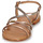 Chaussures Femme Sandales et Nu-pieds Besaces / Sacs bandoulièrelarbi HARRY Or / Multicolore