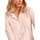 Vêtements Femme Livraison gratuite et retour offert Pyjama velours tenue pantalon chemise Elegant Stripes Rose