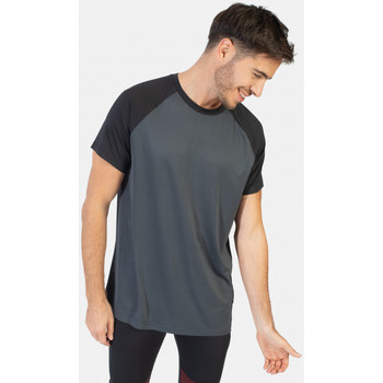 Vêtements Homme T-shirts manches courtes Spyder Top à col rond Noir