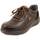 Chaussures Homme Derbies Luisetti Homme Chaussures, Derby, Waterproof, Cuir douce - 31012 Marron